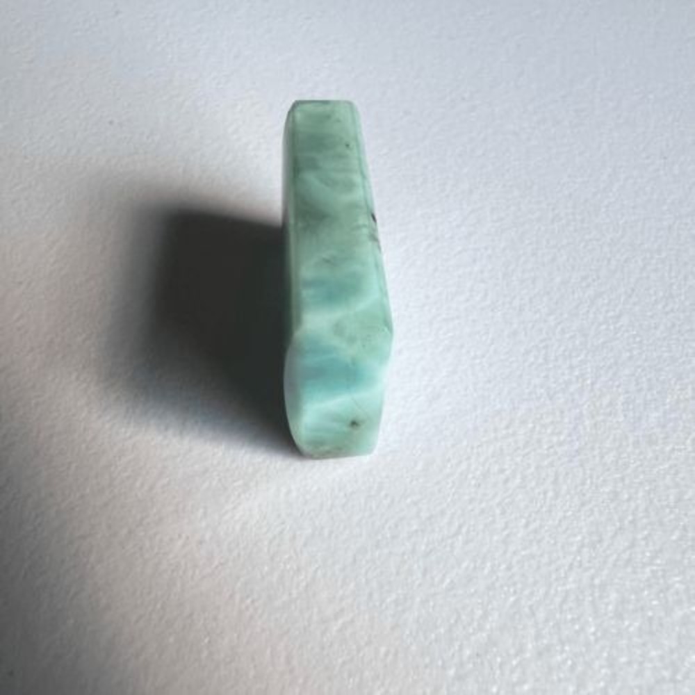 Larimar Crystal Rectangular Pendant For Jewelry M… - image 5